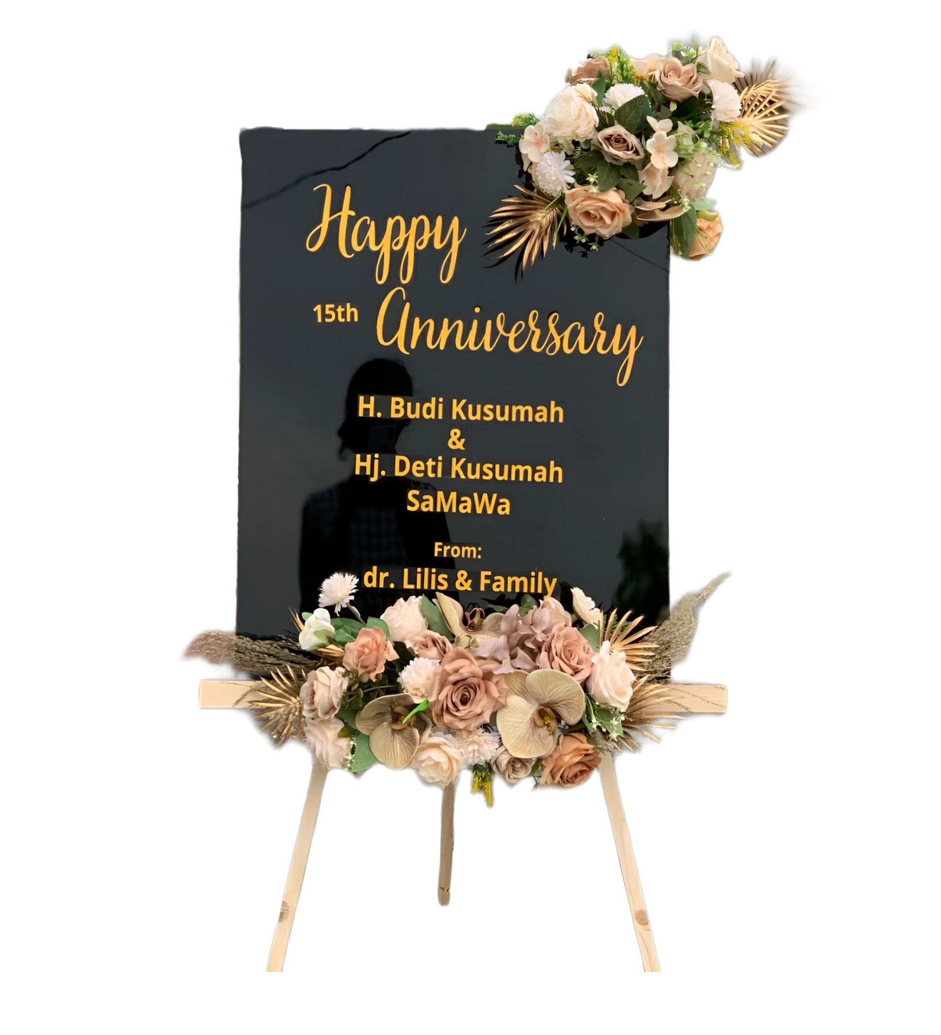 Papan Bunga Akrilik Randuagung